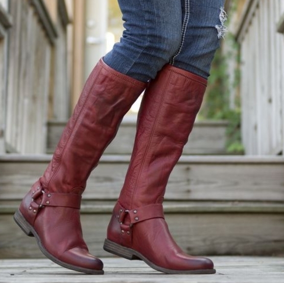 Frye Phillip Harness Boots - Picture 1 of 16